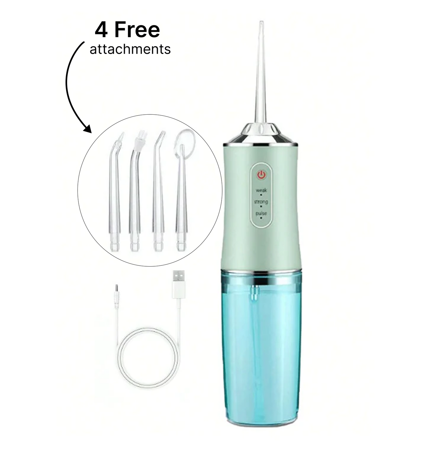 4 In 1 Electric Dental Water Flosser